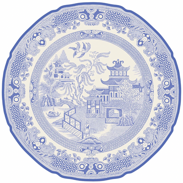 Blue Willow Plate Placemats
