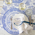 Blue Willow Plate Placemats