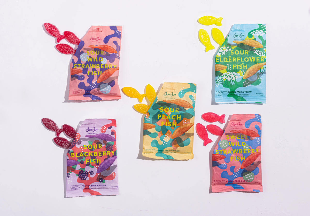 Fish Gummy Candies Firefly