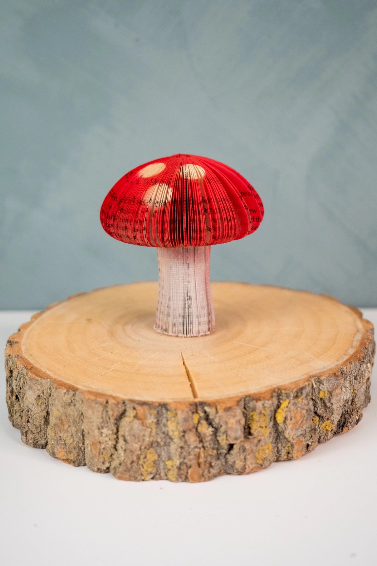 Book Page Mushroom Mini