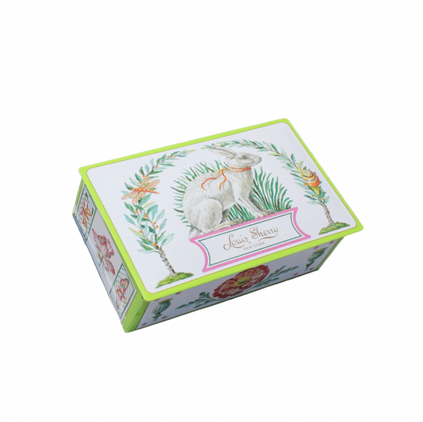 Louis Sherry 2-Piece Bunny Rabbit Tin