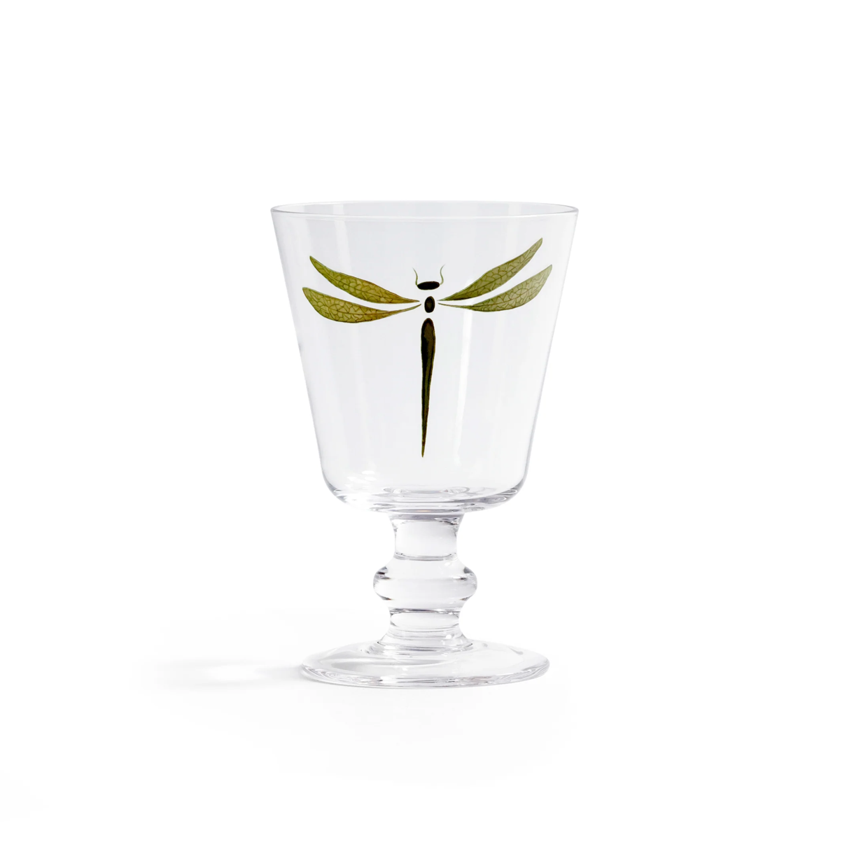 Whispering Dragonfly Stemware