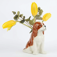 Cavalier King Charles Spaniel Flower Vase