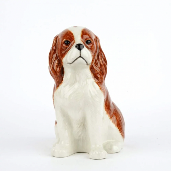 Cavalier King Charles Spaniel Flower Vase