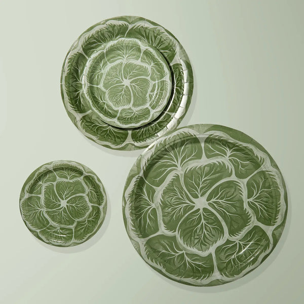 Cabbage Paper Plates