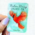 Katie Daisy Enamel Pin