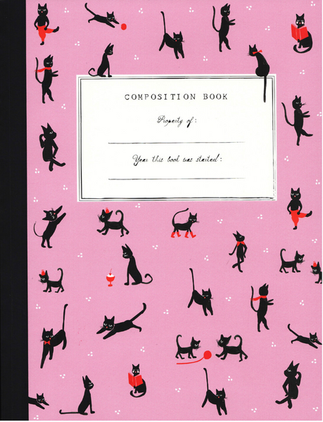 Cat Club Composition Book
