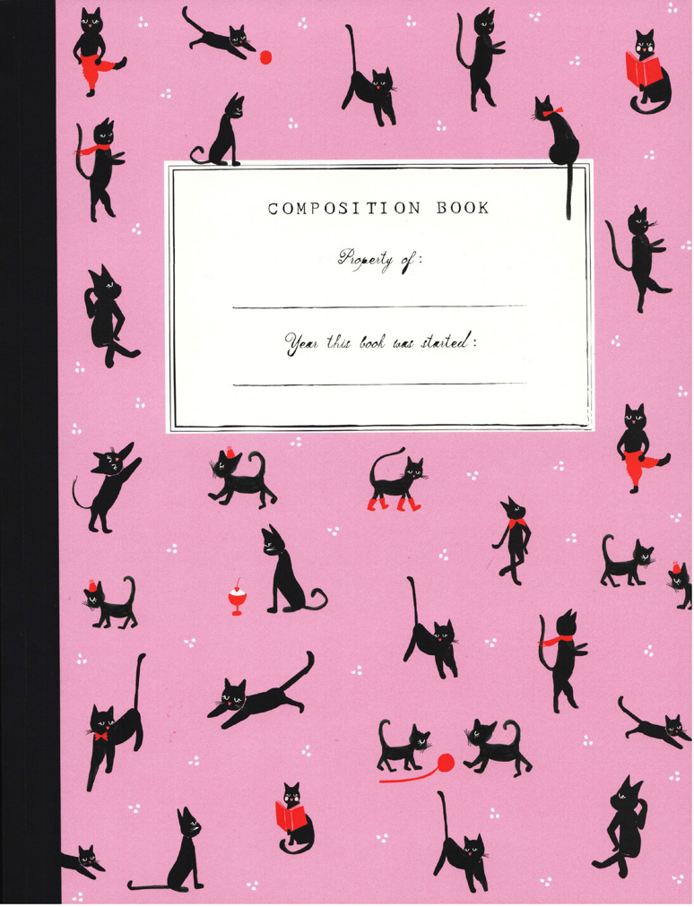 Cat Club Composition Book