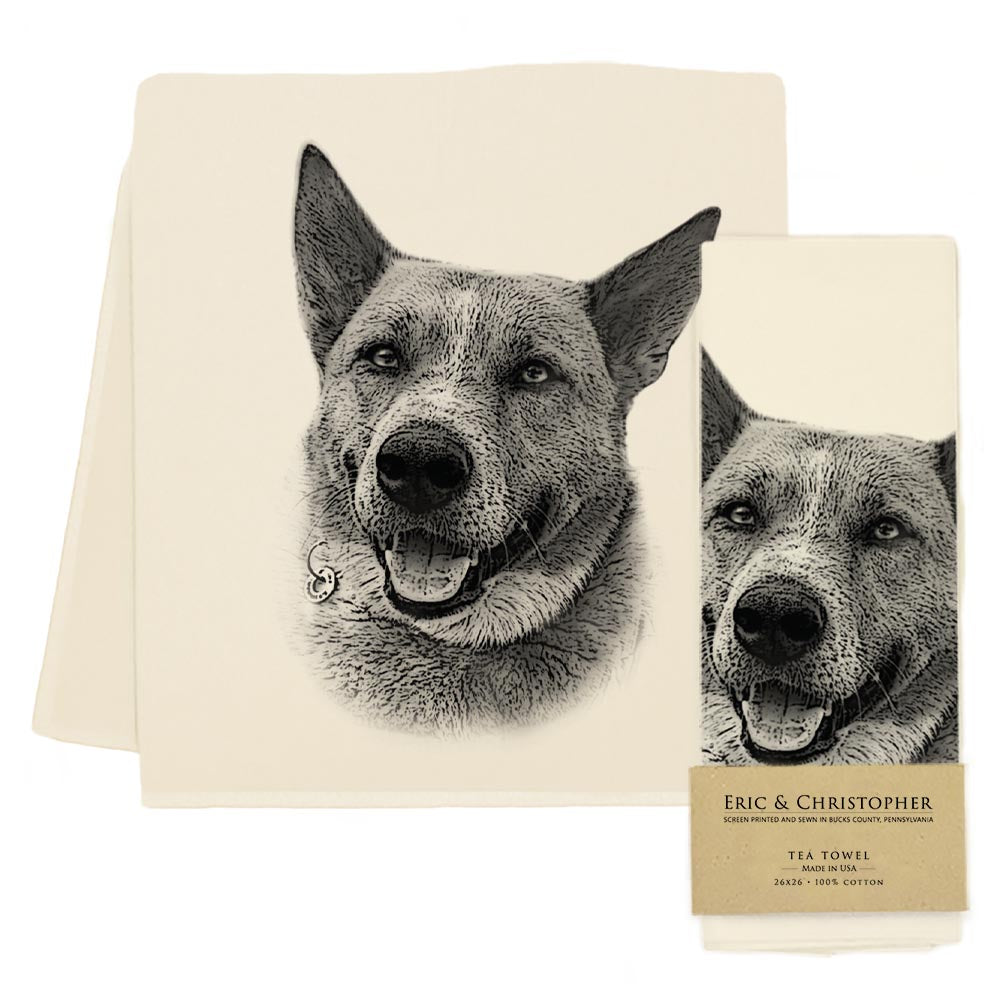 Dog Tea Towel