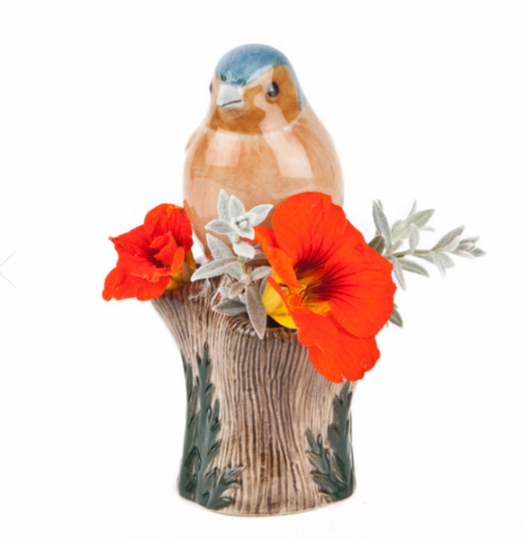 Chaffinch Bud Vase