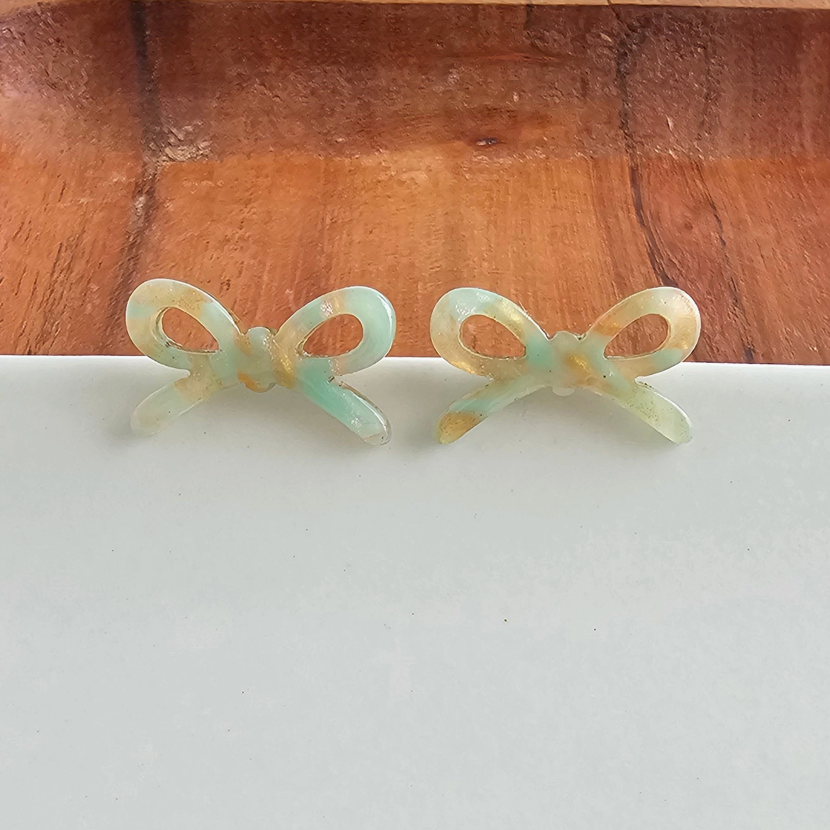 Acrylic Bowie Studs