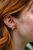 Acrylic Bowie Studs
