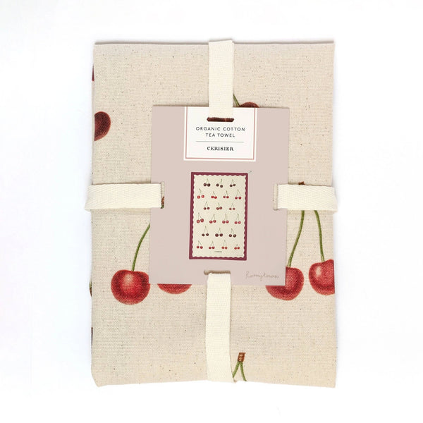 Cherries Tea Towel