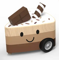 Pull Back Cake Car