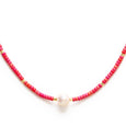 Miyuki Bead & Pearl Necklace