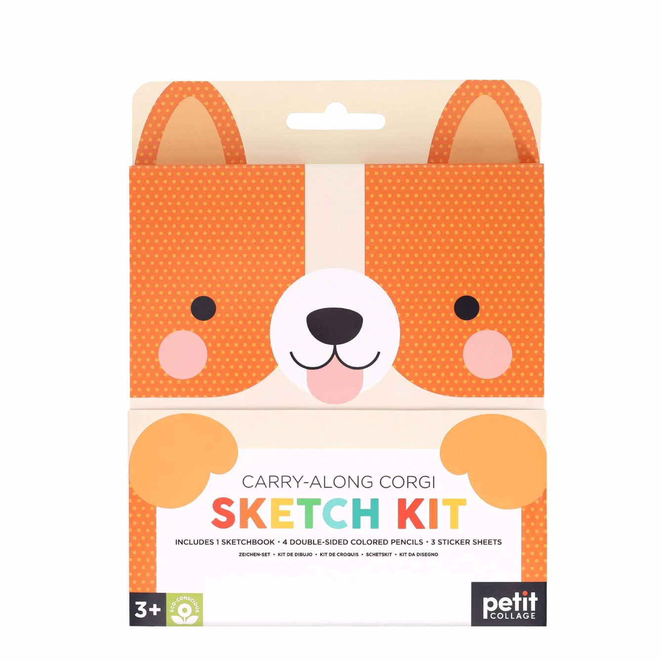 Carry-Along Corgi Sketch Kit