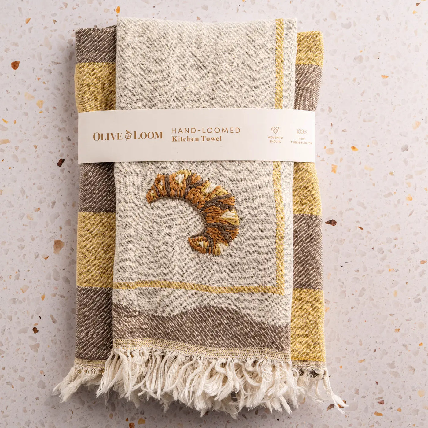 Hand-Stitched Tea Towel Set
