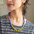 Kantha Couplet Necklace
