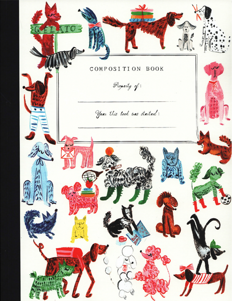 Doggies Composition Book