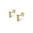 CZ Bar Drop Studs