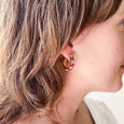 Tila Bead Hoop Earrings