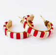 Tila Bead Hoop Earrings