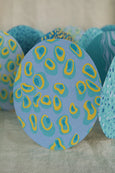 Blue Eggs Concertina Garland