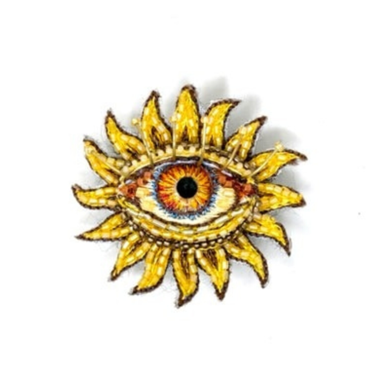 Eternal Sunshine Beaded Pin