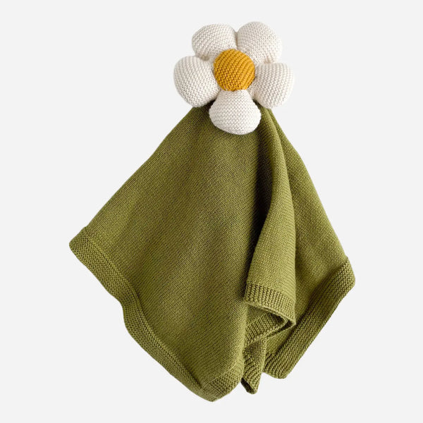Organic Cotton Flower Lovey