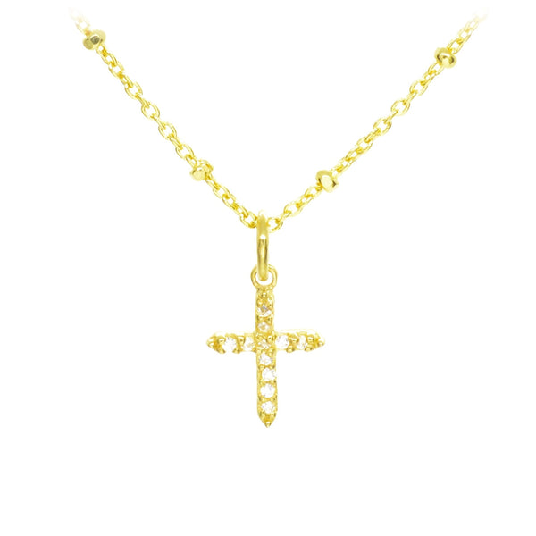Classic CZ Pavé Cross