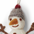 Felt Snowman Ornament