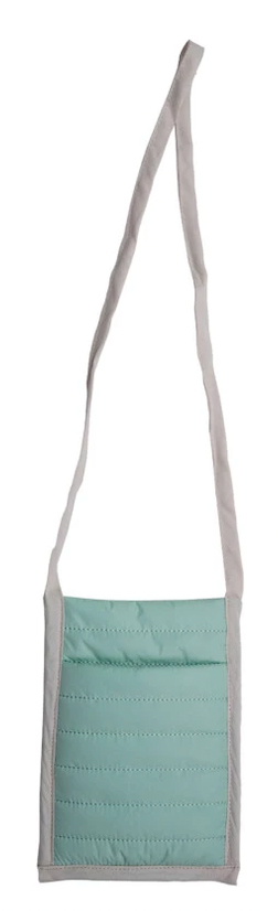 Puff Fabric Cross Body Bag
