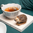 Porcelain Hedgehog Stapler