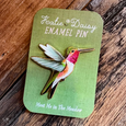 Katie Daisy Enamel Pin