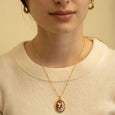 Vintage German Cameo Necklace