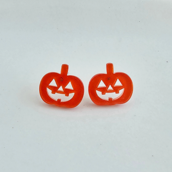 Jack O' Lantern Studs