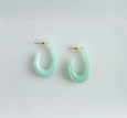 Julie Resin Hoops