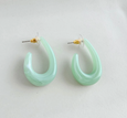 Julie Resin Hoops