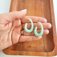 Julie Resin Hoops