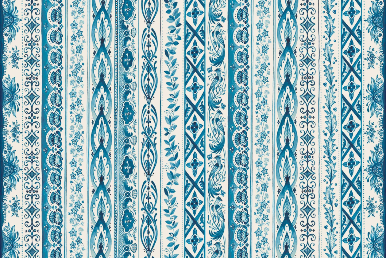 Indigo Chintz Placemats