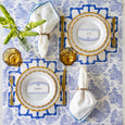 Die-cut Blue Bamboo Placemats
