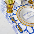 Die-cut Blue Bamboo Placemats