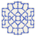 Die-cut Blue Bamboo Placemats