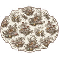 Die-Cut Harvest Toile Frame Placemats