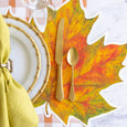 Fall Leaf Placemats