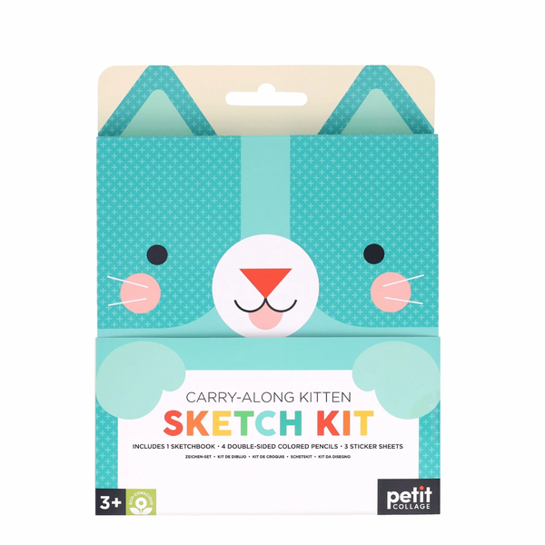 Carry-Along Kitten Sketch Kit