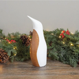 Mango Wood & Enamel Penguin