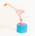 Flamingo Push Puppet