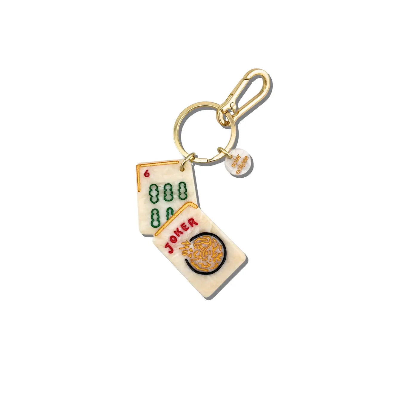 Mahjong Bag Charm & Keychain