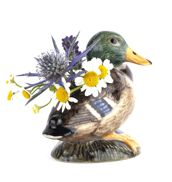 Mallard Bud Vase